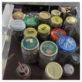 Jars Of Screws And Hex T-Handles