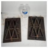2 Cast Iron Crozer Machinist Plates