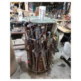 Welding Electrodes With Stand And Contents.