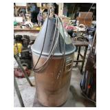 Welding Wire Feed Full Of Copper Wire. Works