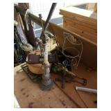 Home Decor To Include Lamp, Pie Cooling Stand And