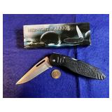 Midnight Warrior Folding Pocket Knife