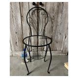 Metal Chair Planter