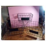NEW 3 trueliving Metal Baskets - Various Sizes -