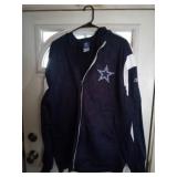 Onfield Reebok NFL Cowboys Jacket With Hood Size