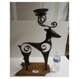 Decorative Metal Deer Candle Holder