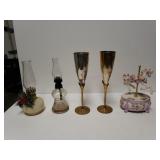 International Silver Co. Champagne Flutes,