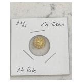 $1/4 Undated CA Fractional Token