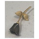 Vintage Rose Pendant - Top Sterling Silver Tested