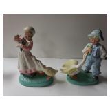 Boy And Girl Figurines