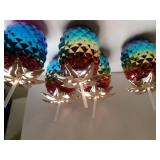 Colorful Pineapple Drinking Cups