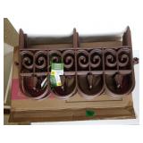 Brown Plastic Fencing