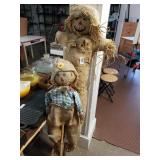 Set Of Fall Scarecrows