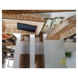 Square Baskets, Gardening Gloves,  Rolls Ice