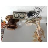 Springfield Weather Gauge, Angel Figurine (has