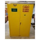 Justrite Metal Storage Cabinet