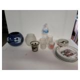 The Cellar Christmas Saucers,  Candle Holders And