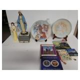 Spiritual Figures. Plates And Books