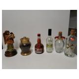 Home Decor And Wine Bottles