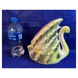 Vintage Swan Flower Vase