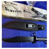 Frost Cutlery Survival Knife With Sheath
