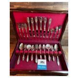 Complete Rogers Bros. Silver Plate Flatware Set