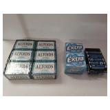 12 Packs Of Altoids Mints, Extra Gum And Breath