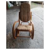 Cushioned Rocking Chair