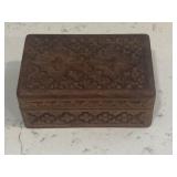 Antique Rosewood Dresser Jewelry Box