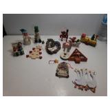 Vintage Ornaments - Mostly Wooden