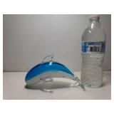 Glass Dolphin Figure