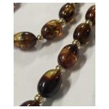 Vintage Quality Amber Bead Necklace