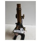 Antique Brass Bausch Lomb Microscope