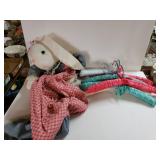 Decorative Bunny And Silk Hangers