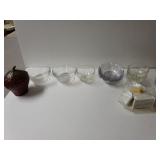 Dessert Bowls, Strawberry Canister And Corn