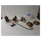 Christmas Candle Toppers, Candle Extinguisher And