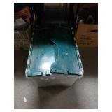 Storage Tote With Contents To Include Christmas