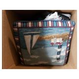 Throw Pillow, Assorted Bags And More