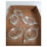 Clear Glass Crab Imperial Dishes