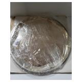 Silver Like Serving Platter. Never Used