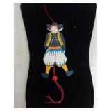 Vintage Wood Pilgrim Jumping Jack Toy Pull String