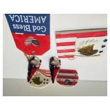 Patriotic Decor,  Gnomes