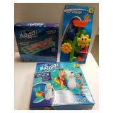 Sprinkler, Floating Mat, Seal Ride On