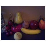 Assorted Fruits & Vegetables (Wood, Plastic,