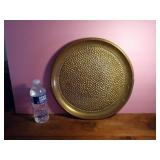 Brass-Like Hammered Tray