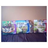 3 Sure Lox Puzzles (1000, 500, 300 pieces)