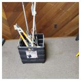Folding Crate With Tools