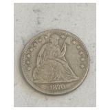 1870 CC Seated Liberty Token (Unverified)
