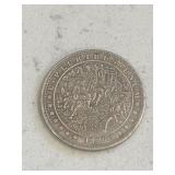 1886 Western Stagecoach Hobo Morgan Silver Dollar