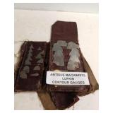 Antique Machinists Lufkin Contour Gauges